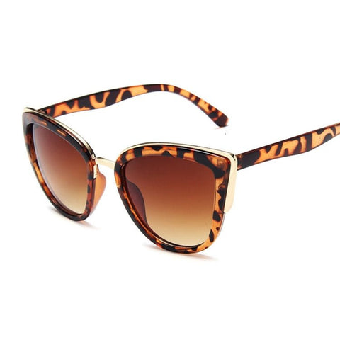 Cat Eye Sunglasses Polarised Leopard Beachwear Australia